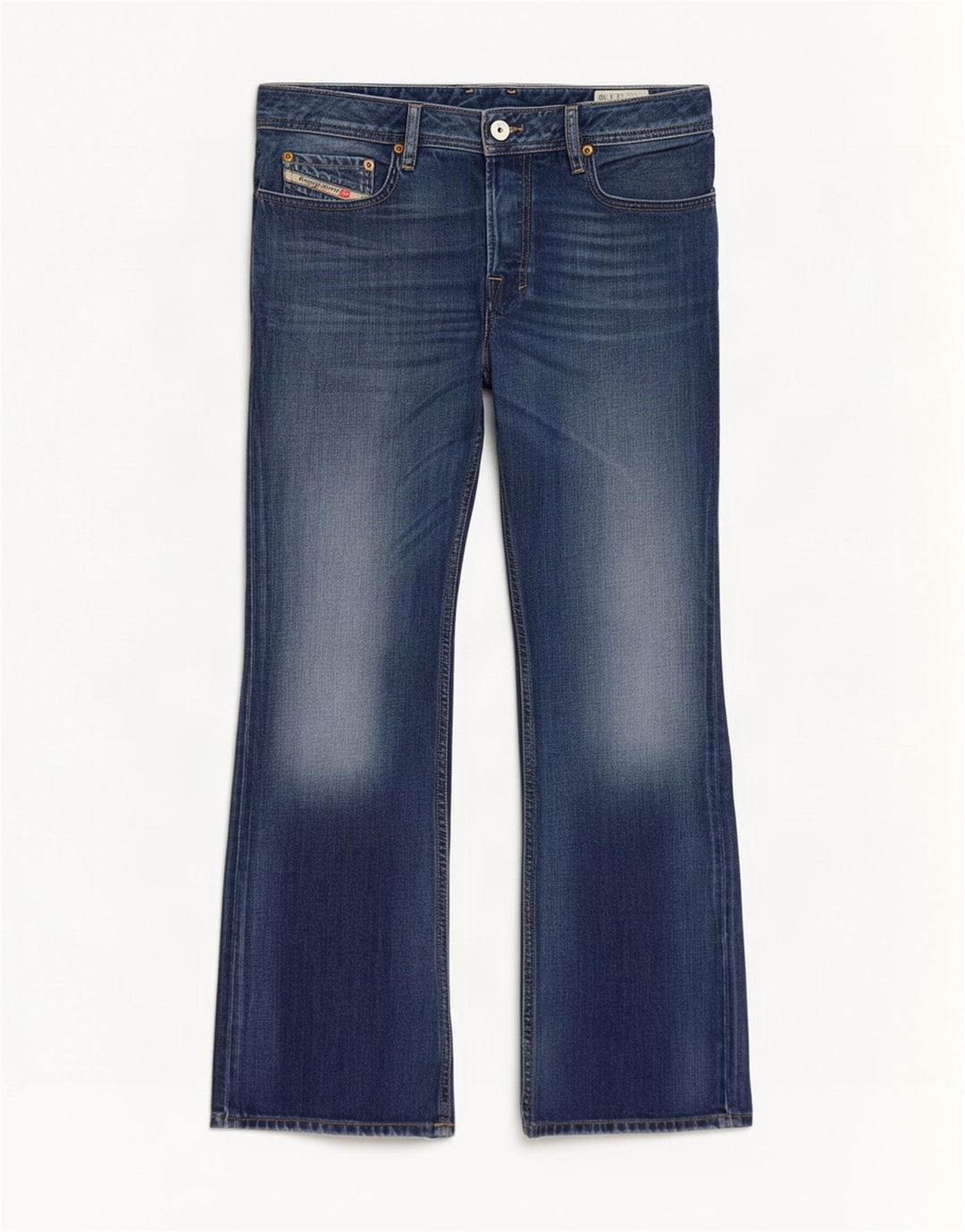 Diesel Jean Bootcut Zatiny Homme W32 L30 Bleu Coton