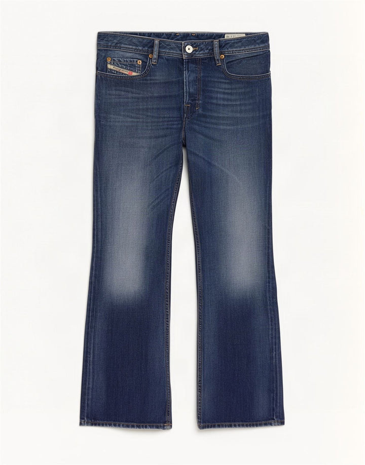 Diesel Jean Bootcut Zatiny Homme W32 L30 Bleu Coton