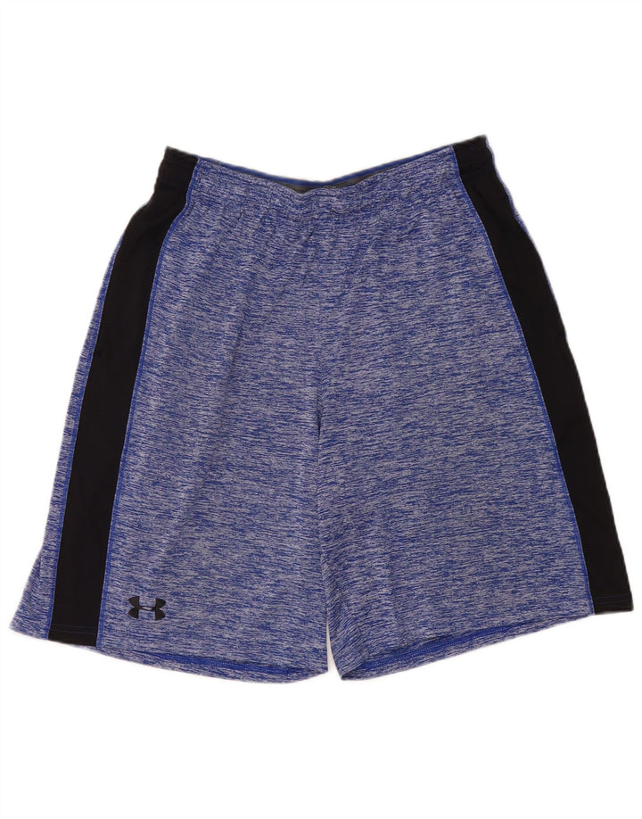 UNDER ARMOUR Short de Sport Homme Bleu Moyen Colourblock