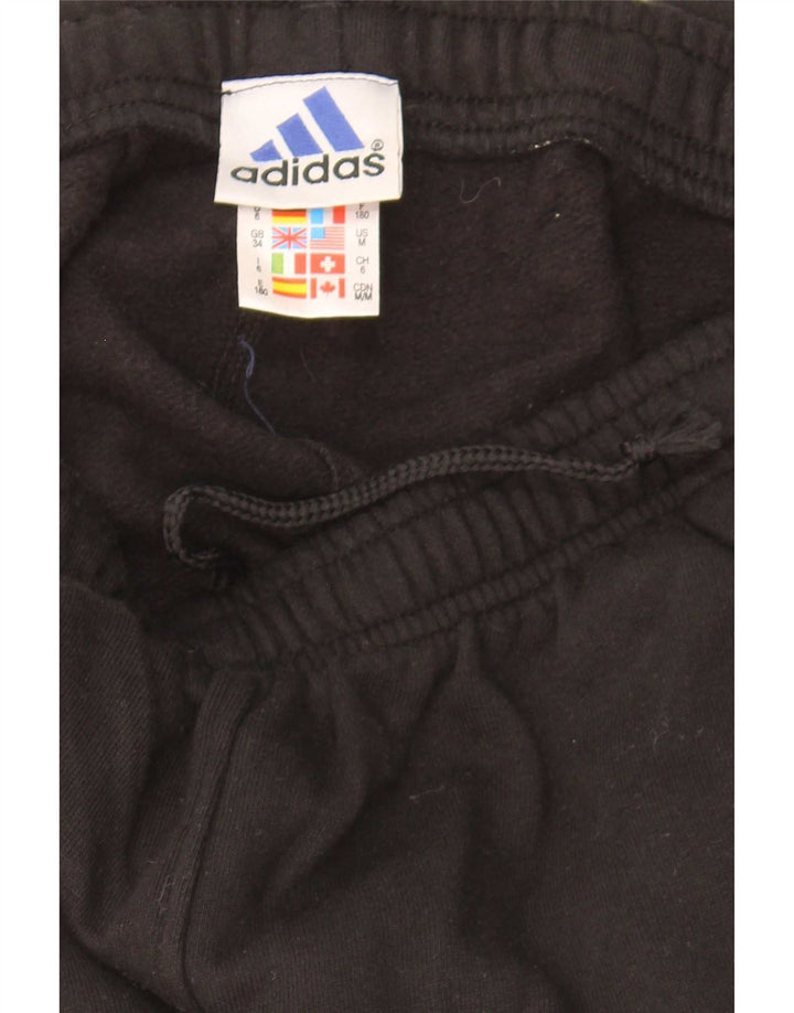 Adidas Pantalon de survêtement pour homme en coton noir moyen