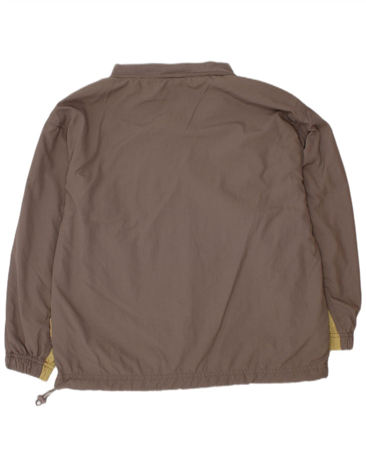 Reebok Haut de Survêtement Graphique Pull Garçon 9-10 Ans Gris Colorblock