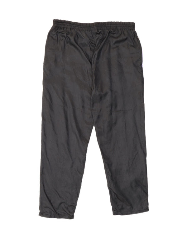 Pantalon de survêtement vintage pour homme Joggers Medium Black Colourblock Polyamide