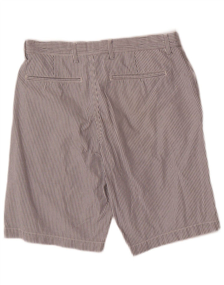 Gap Short Chino Homme W29 Petit Coton Rayé Blanc