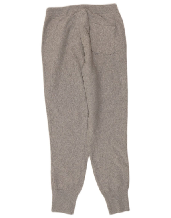 Champion Pantalon de survêtement pour femme Joggers UK 8 Small Gris Coton