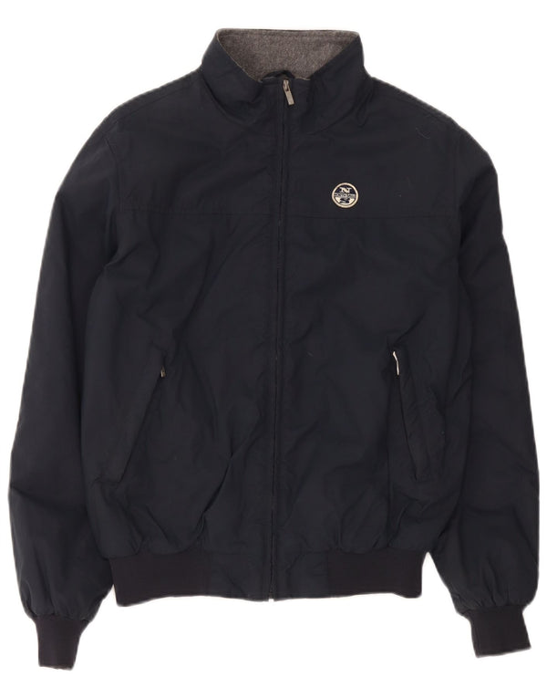 North Sails Bomber Jacket Garçon 13-14 ans Bleu Marine Polyamide