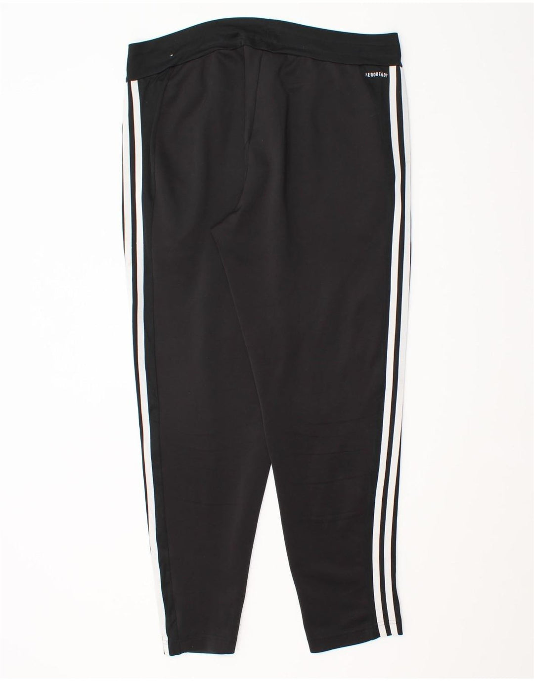 Adidas Pantalon de survêtement Aeroready pour femme UK 12/14 Noir moyen Polyester