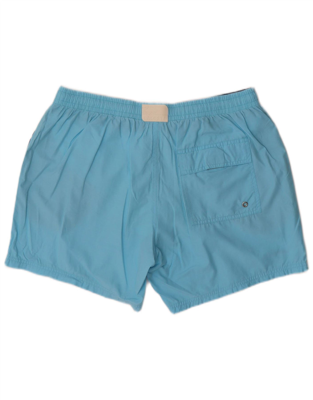 Lacoste Short de bain homme taille 7 2XL coton bleu
