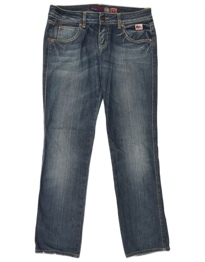 ROY ROGERS Jean Slim Femme W30 L29 Bleu Coton