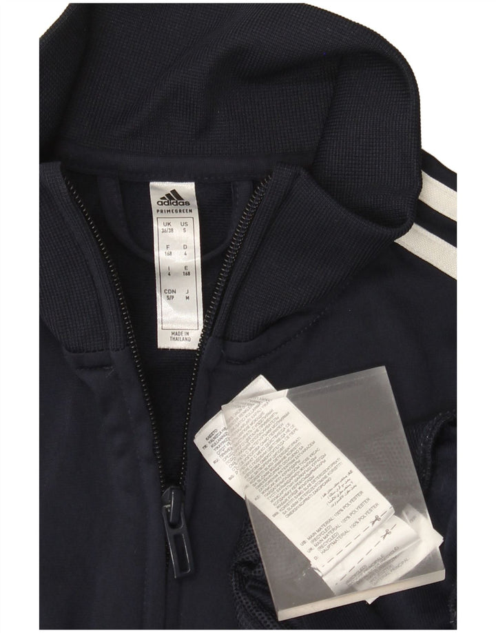Adidas Veste de survêtement pour homme UK 36/38 Petit Bleu Marine Polyester