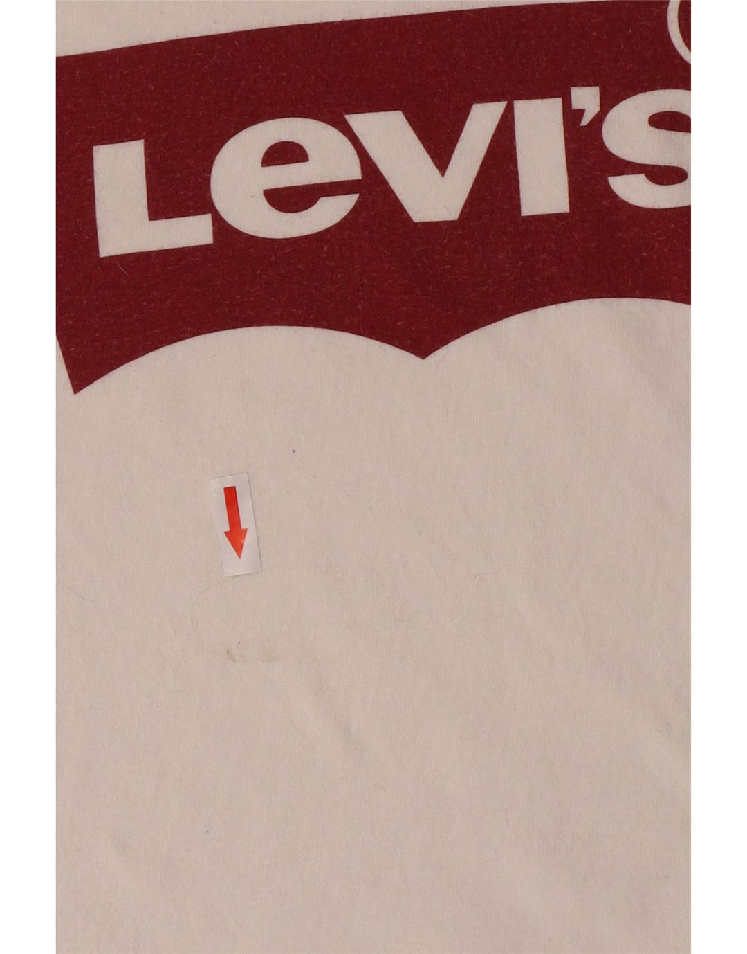 Levi's Tee-Shirt Graphique Homme Blanc Moyen