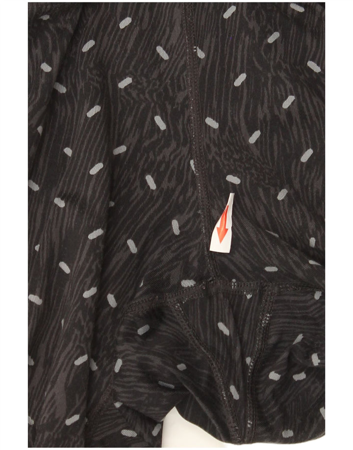Nike Legging Dri Fit pour femme UK 14 Large Noir à pois