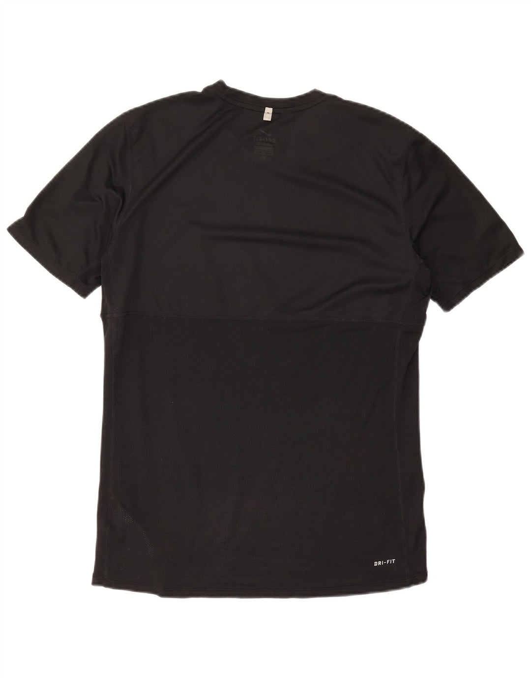 Nike Hommes Dri Fit T-Shirt Haut Noir Polyester Sports