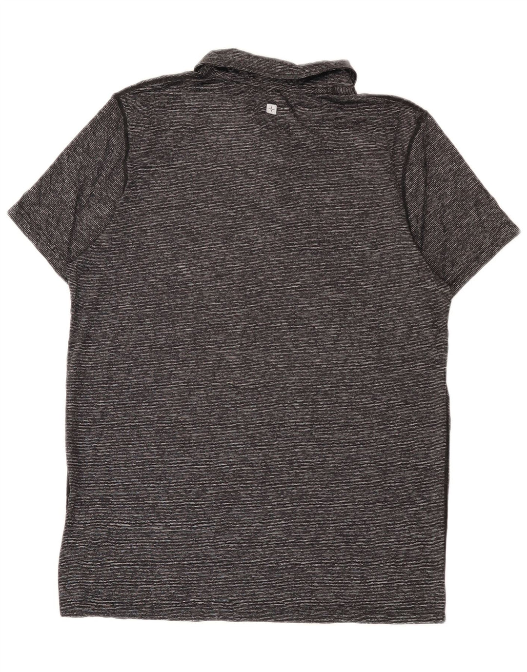 Mountain Warehouse Polo IsoCool Homme Gris Moyen Moucheté Polyamide