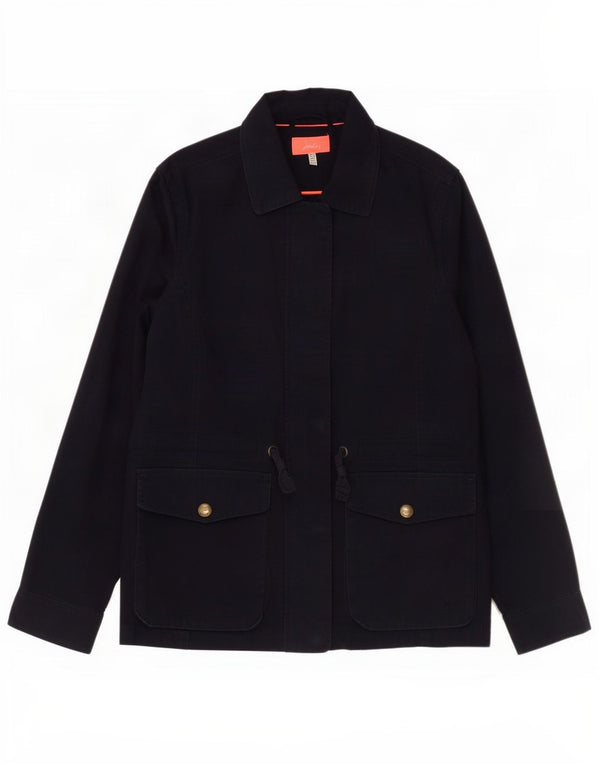 Joules Veste utilitaire pour femme UK 10 Small Bleu marine Coton