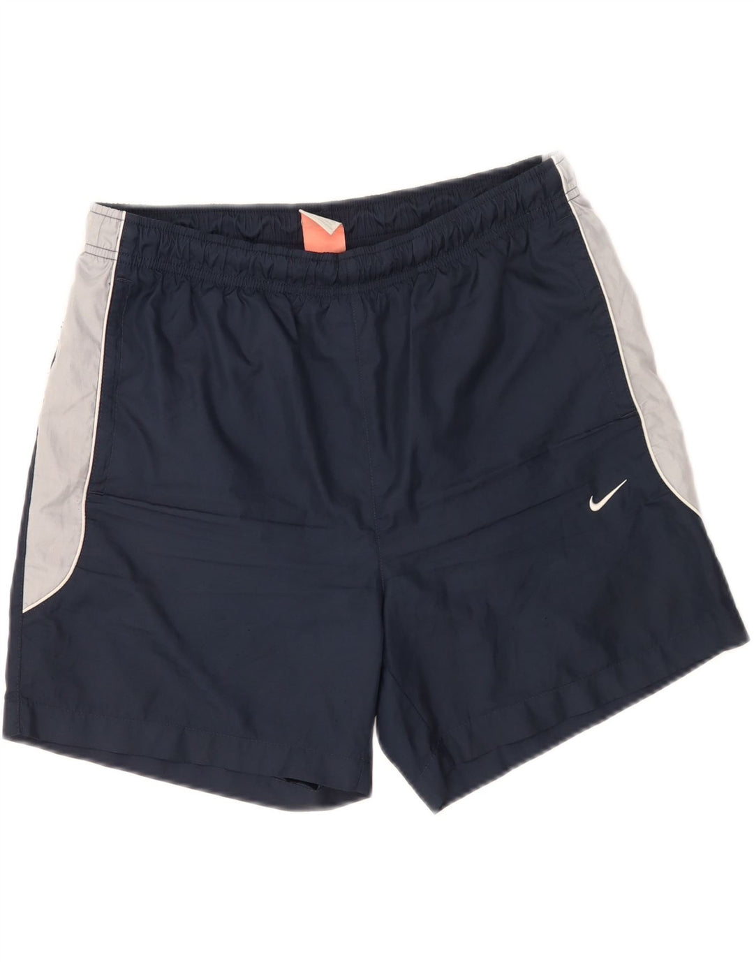 Nike Short de sport pour homme en polyester color block bleu marine moyen