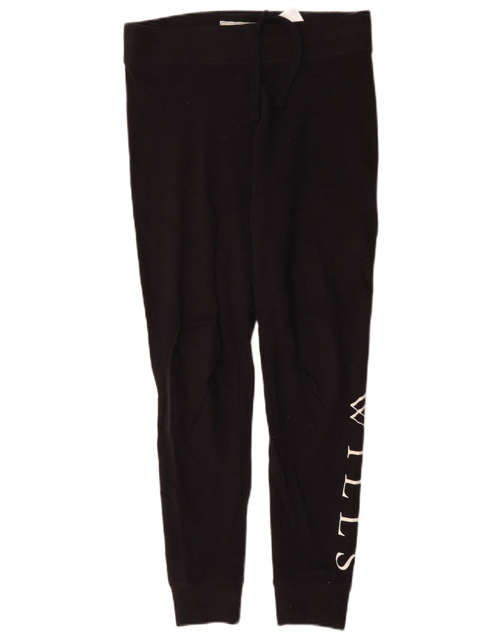 Jack Wills Leggings graphiques pour femmes UK 10 petit coton noir