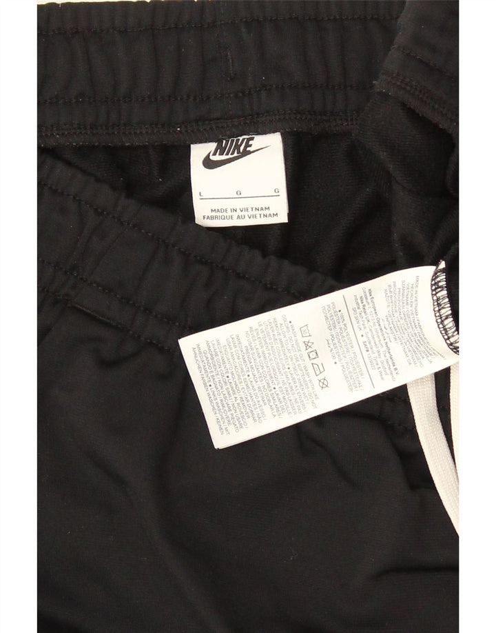 Nike Pantalon de survêtement pour homme Pantalon de jogging Large Noir Colorblock Polyester