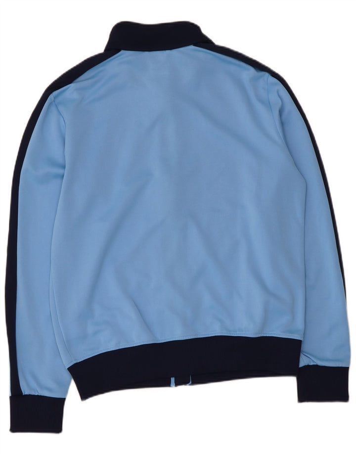 PUMA Veste de survêtement Borussia pour femme UK 10 Small Bleu Colorblock