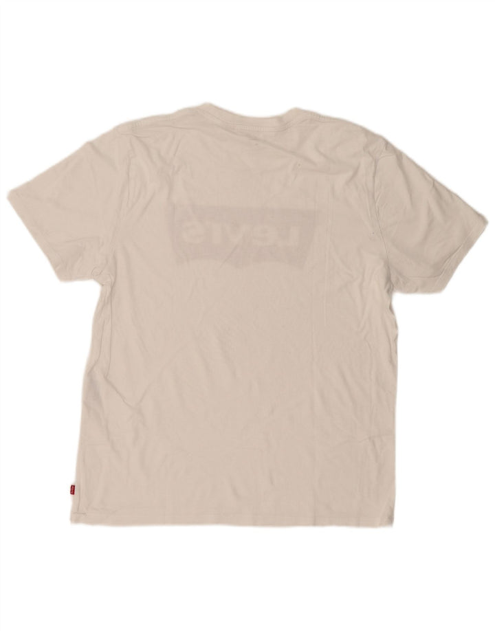Levi's Tee-Shirt Graphique Homme XL Blanc