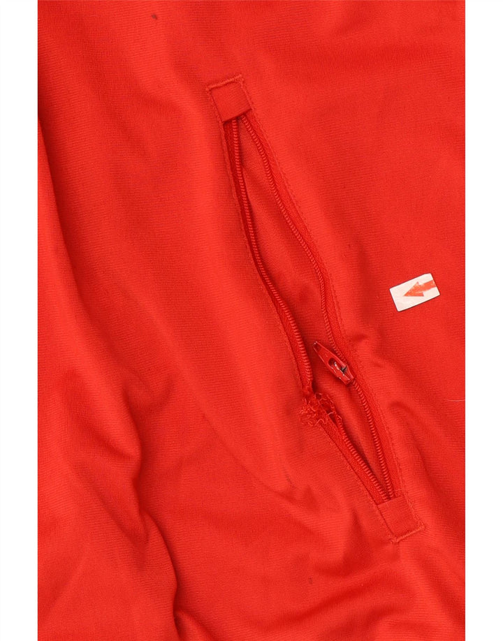 Adidas Veste de survêtement pour homme XL Rouge Polyester