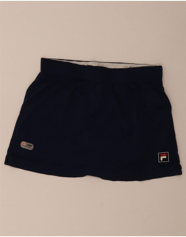 Fila Jupe de tennis pour femme UK 10 Small Bleu marine Polyester