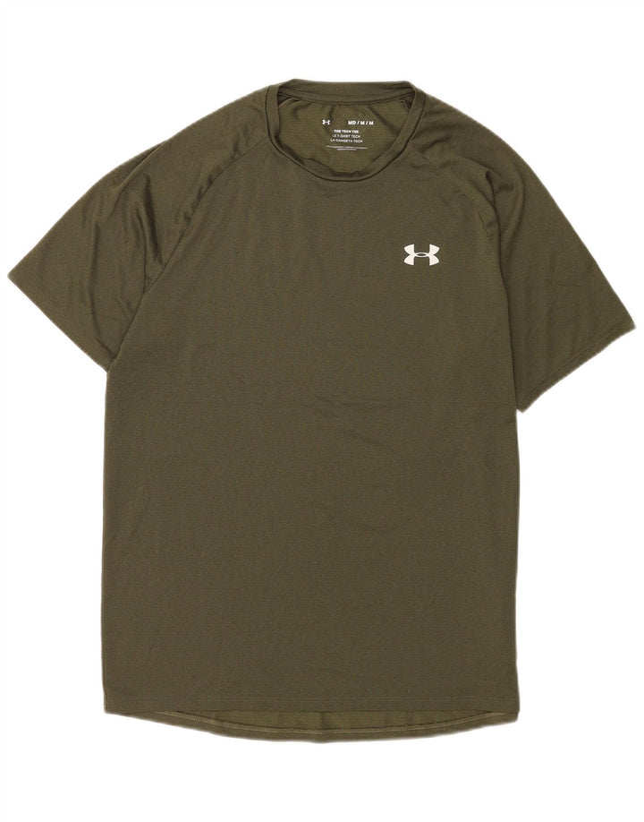 Under Armour T-Shirt Homme Kaki Moyen Polyester