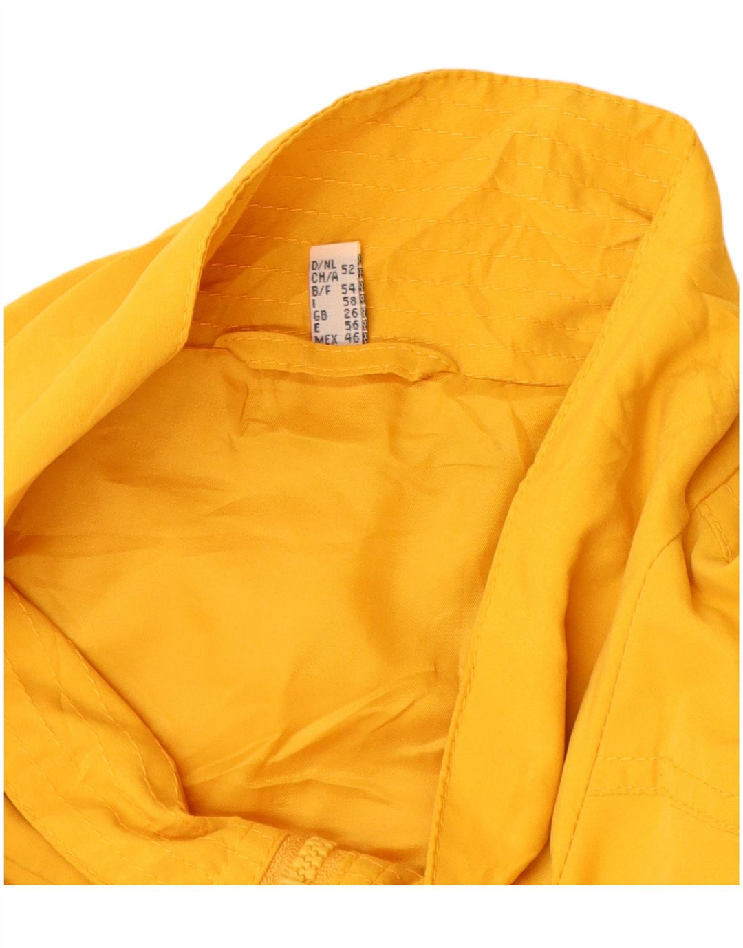 Chicc Veste Coupe-Vent Femme UK 26 5XL Jaune Polyester