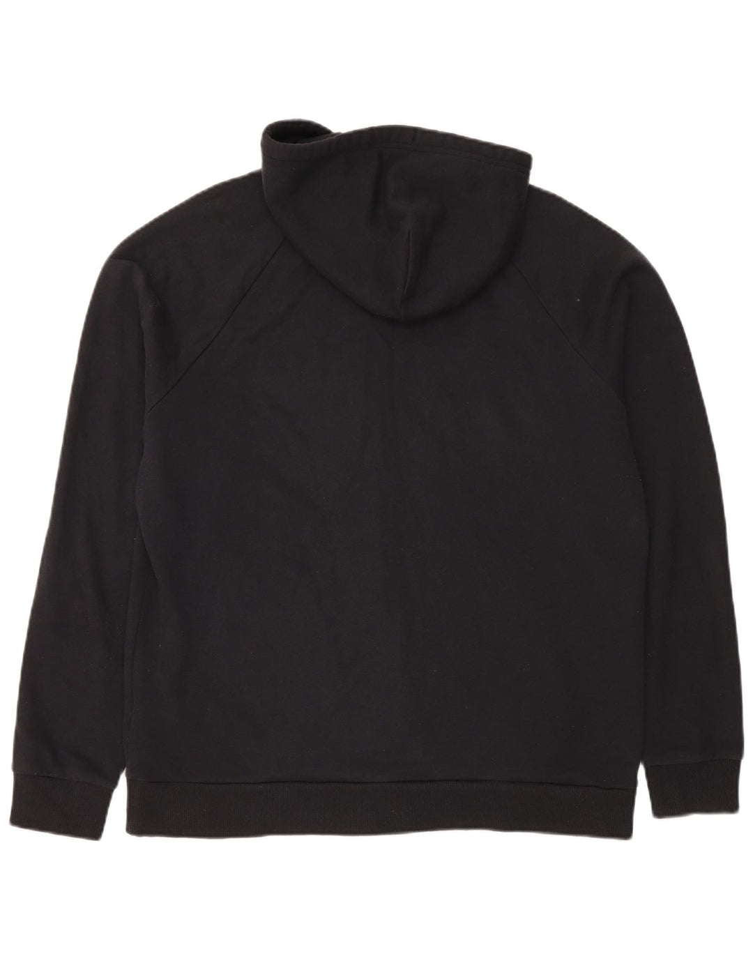 Under Armour Pull à capuche zippé pour homme Grand coton noir