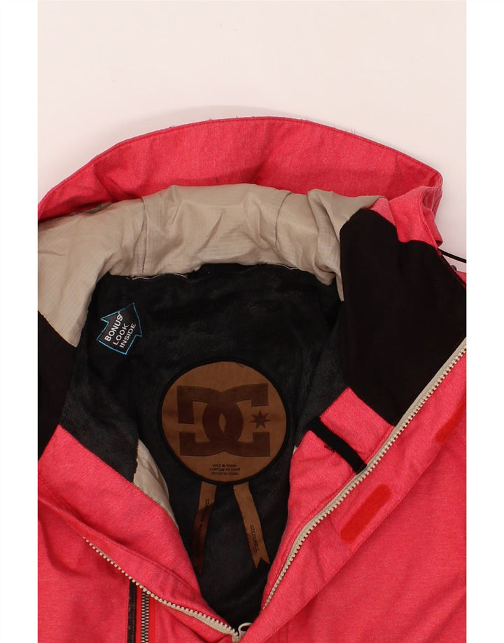 DC Mens Windbreaker Jacket UK 34 XS Pink Nylon Vintage DC and Second-Hand DC from Messina Hembry 