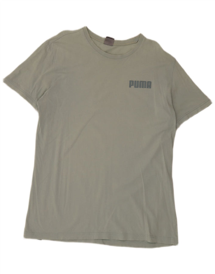 PUMA T-Shirt Homme Grand Bleu