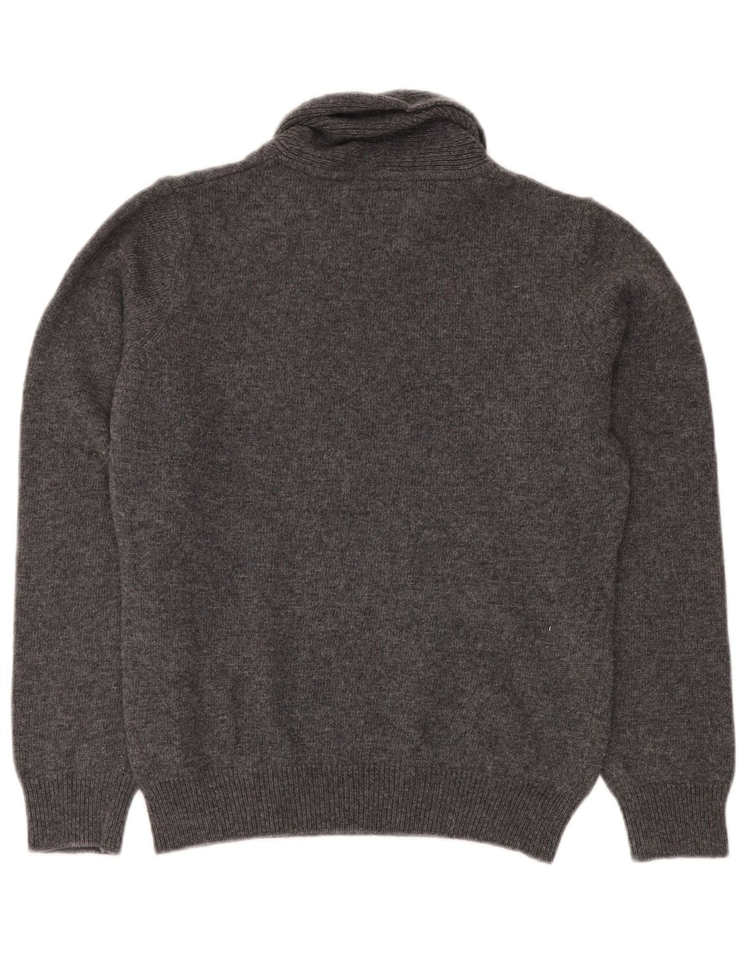 BARBOUR Pull à col châle pour garçon 15-16 ans 2XL Gris Fair Isle Wool