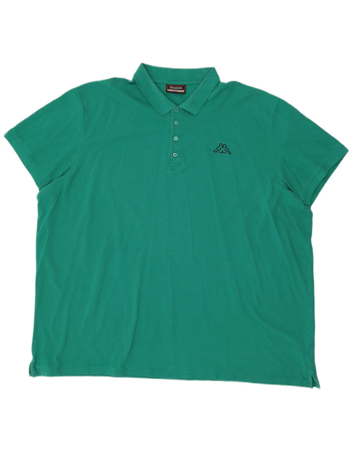 KAPPA Polo Homme 6XL Vert Coton