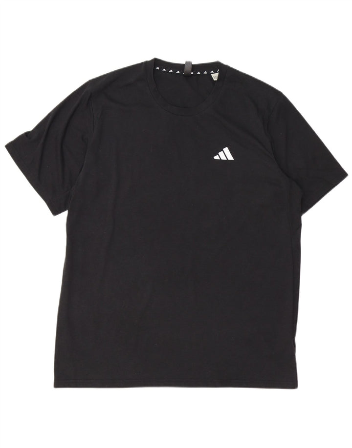 ADIDAS Hommes Aeroready T-Shirt Haut Grand Noir Coton