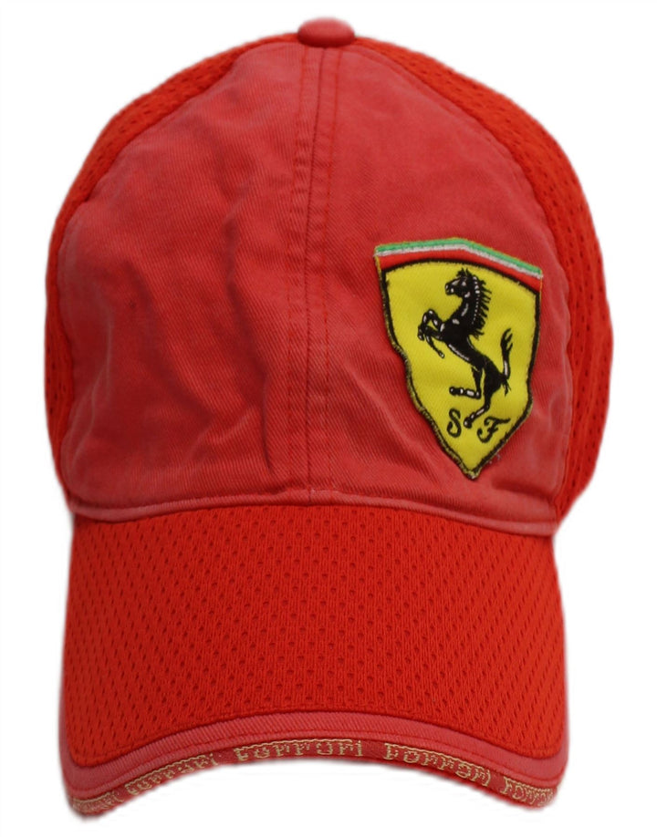 Puma Casquette de Baseball Ferrari Graphic Homme Taille Unique Rouge Colorblock