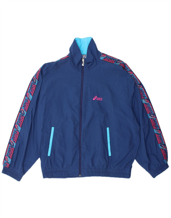 Oasis Veste de Survêtement Graphique Homme IT 50 Bleu Moyen Polyamide