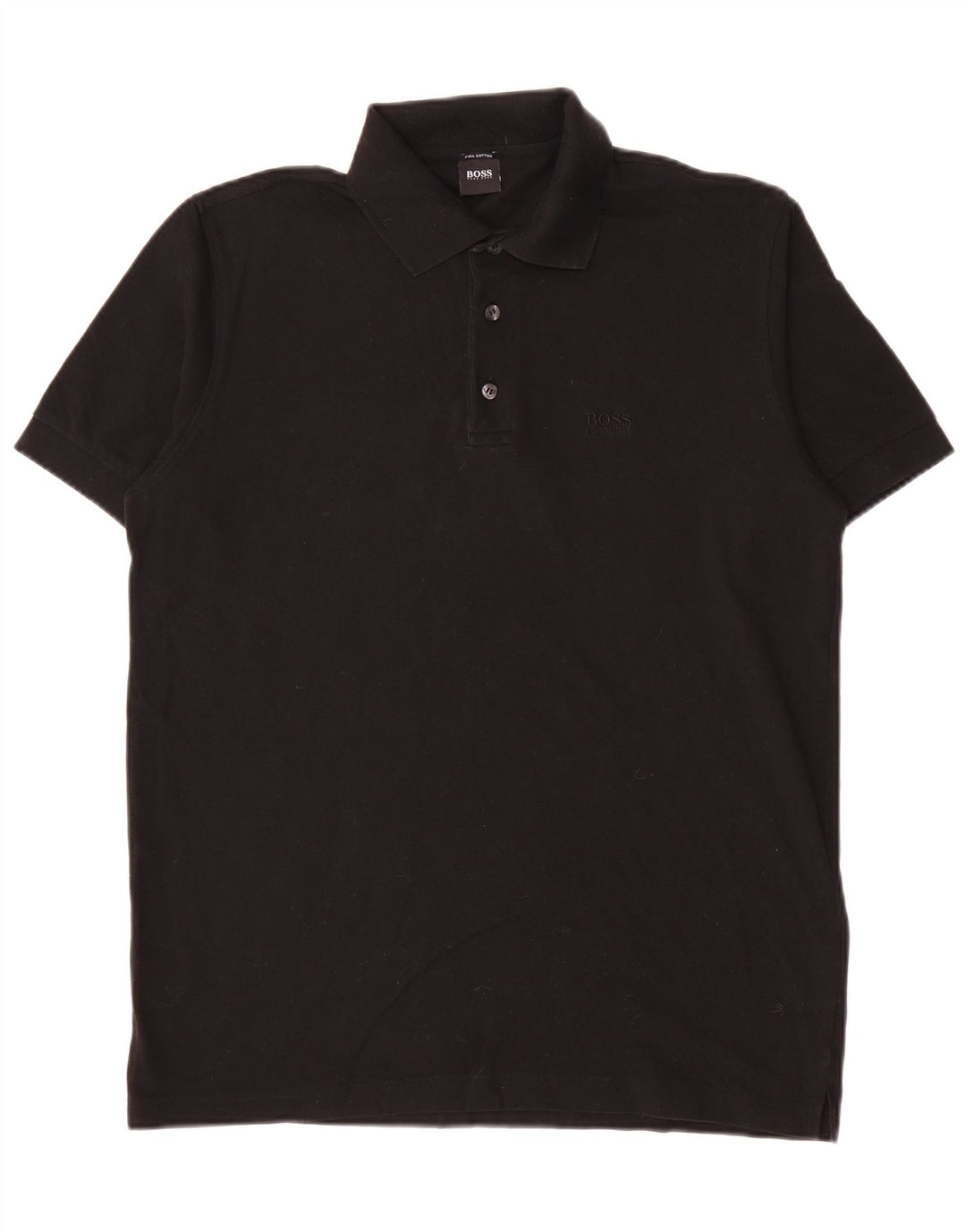 Hugo Boss Polo Homme Coton Noir Moyen
