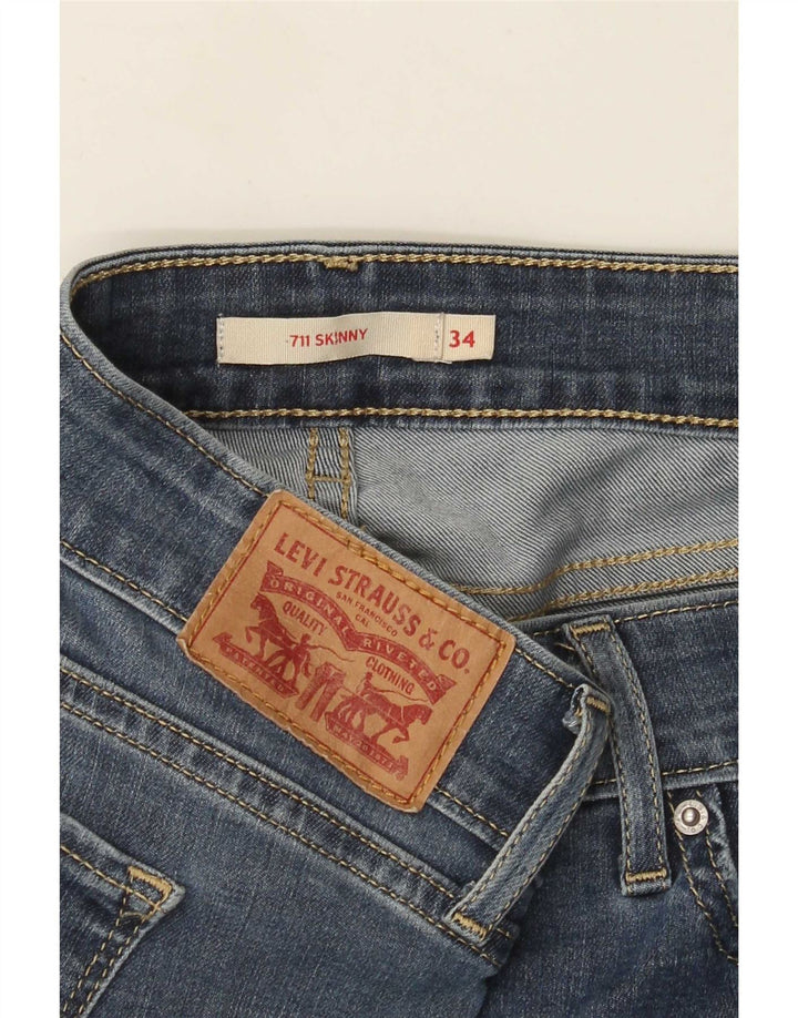 Levi's Jean Skinny 711 Femme W34 L30 Bleu
