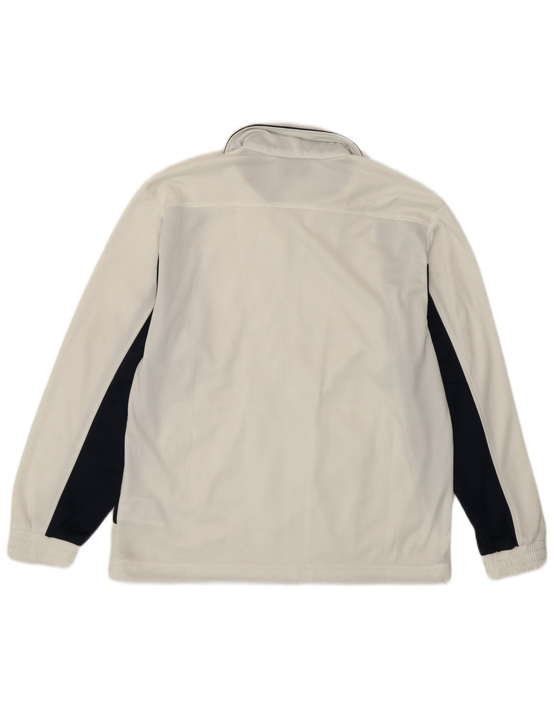 LOTTO Veste de Survêtement Homme Blanc Moyen Polyester Colorblock