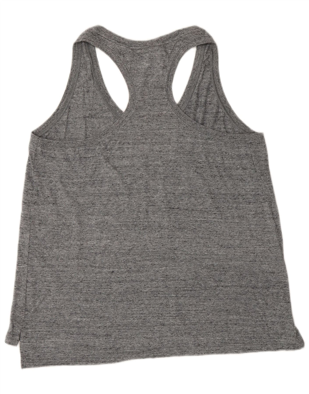 NIKE Débardeur pour femme UK 14 Grand coton moucheté gris