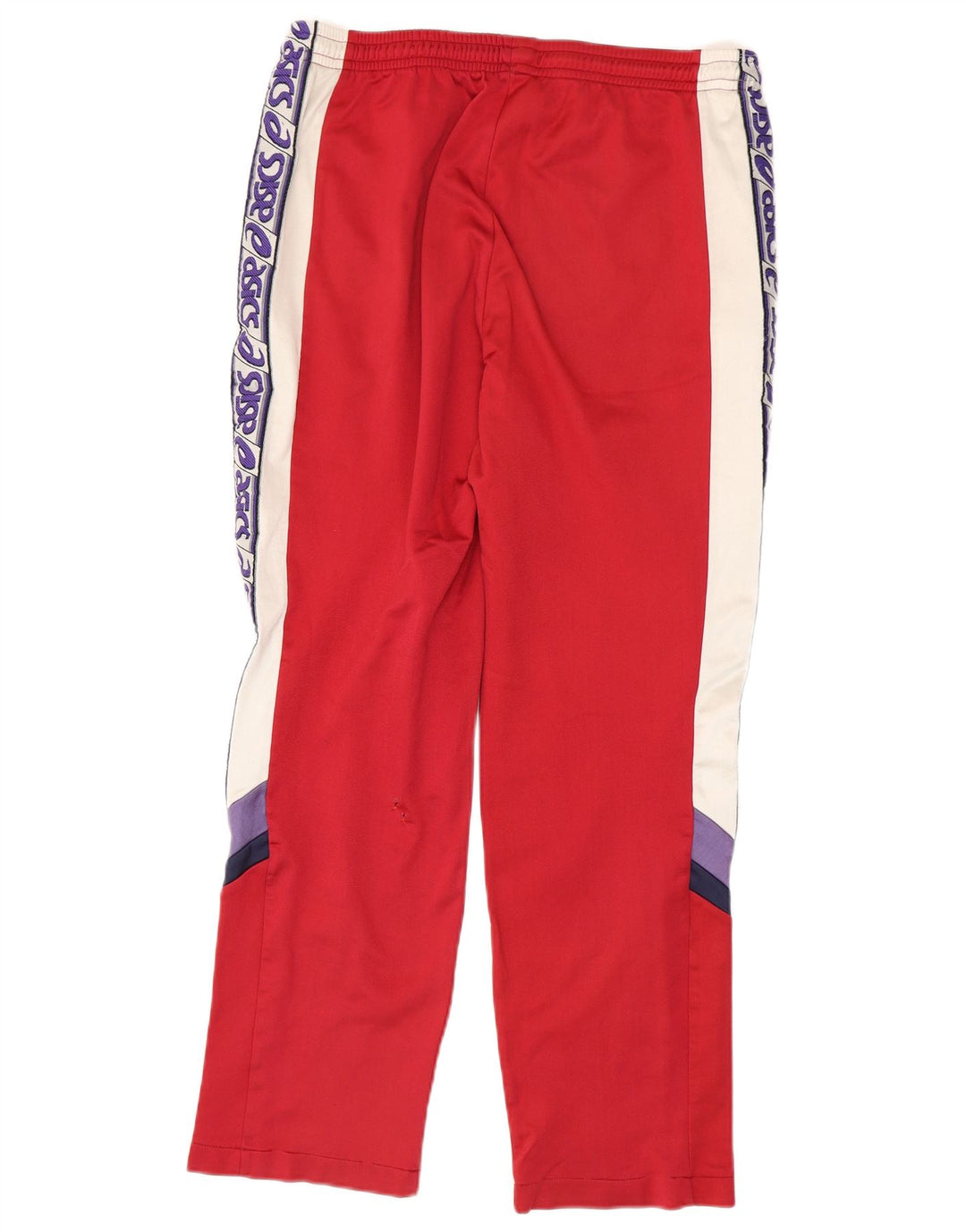 Asics Pantalon de Survêtement Graphique IT 52 Large Rouge Polyamide Colorblock Homme