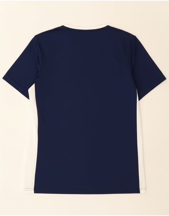 Adidas Hommes Aeroready T-Shirt Haut Bleu Marine Colorblock Polyester