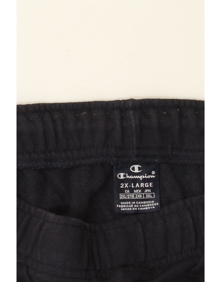 CHAMPION Pantalon de Survêtement Graphique Homme Joggers 2XL Bleu Marine