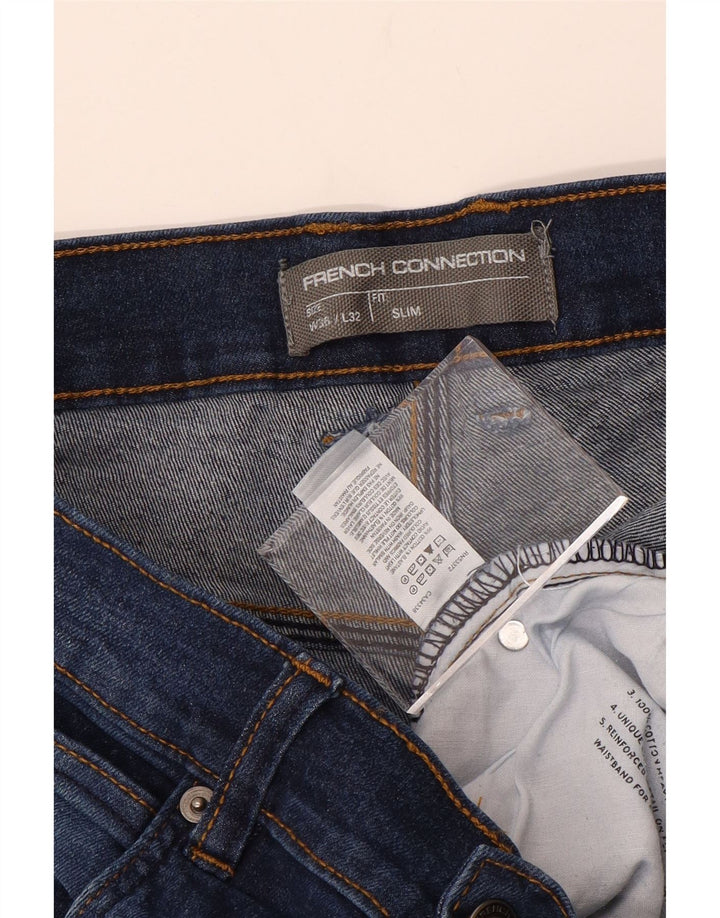 FRENCH CONNECTION Jean Slim Homme W36 L32 Bleu Coton