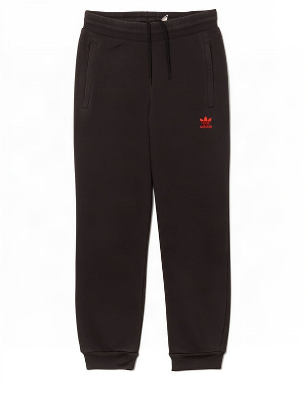 Adidas Pantalon de survêtement pour femme Joggers UK 10 Petit coton noir