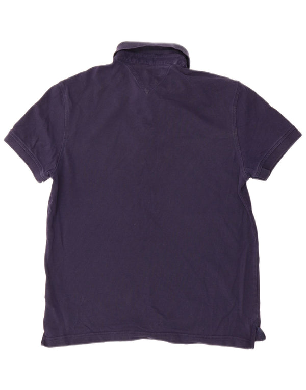 Tommy Hilfiger Polo Regular Fit Homme Petit Bleu Marine Coton