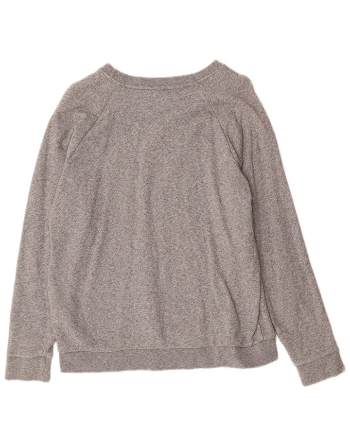 Levi's Sweat-Shirt Graphique Femme UK 44 Gris Moyen Coton