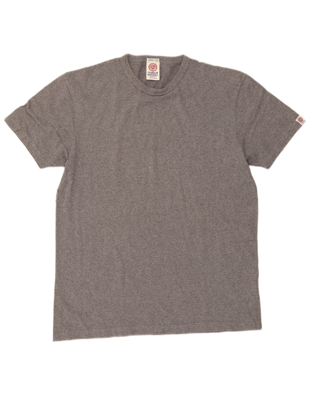 Franklin & Marshall T-Shirt Homme Gris Moyen Coton