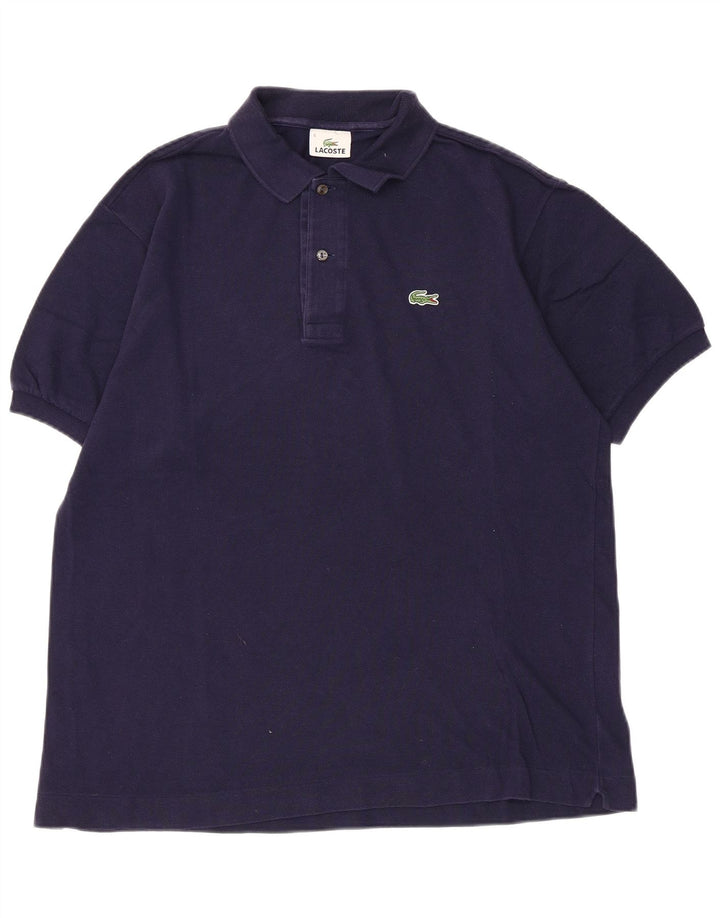 Lacoste Polo Homme Taille 5 Grand Coton Bleu Marine
