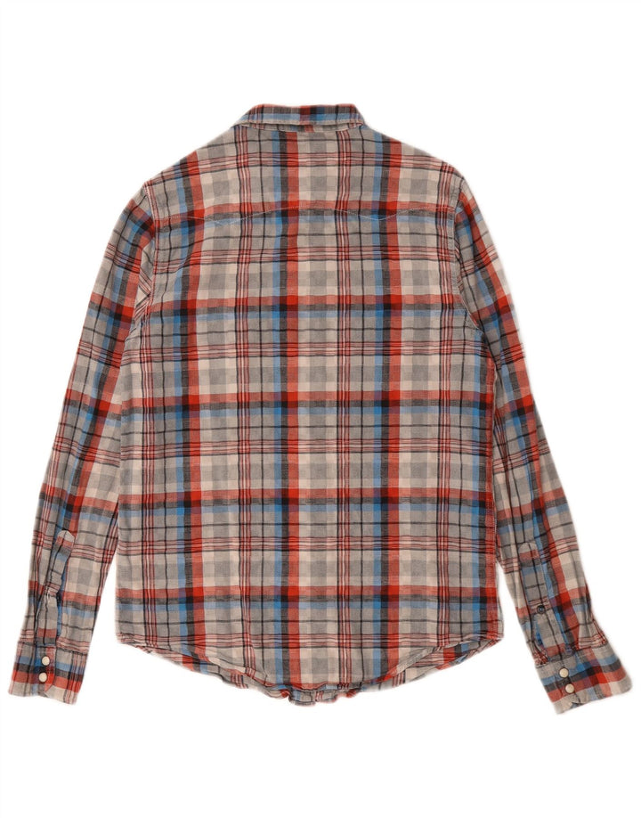 Lee Chemise en flanelle coupe régulière pour homme en coton à petits carreaux multicolores