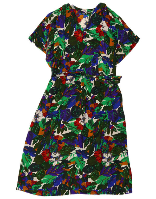 Atelier Goldner Schnitt Robe trapèze pour femme UK 14 Large Multicolore